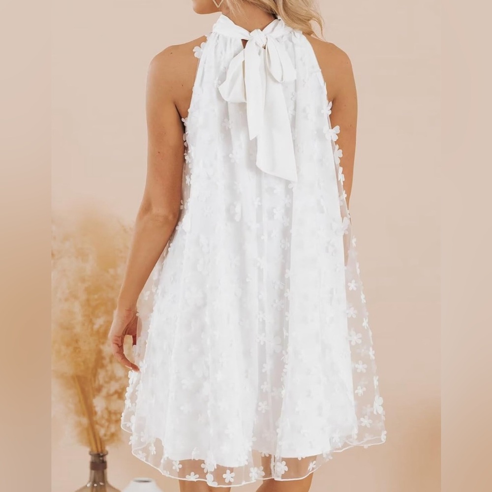 White Mini Dress